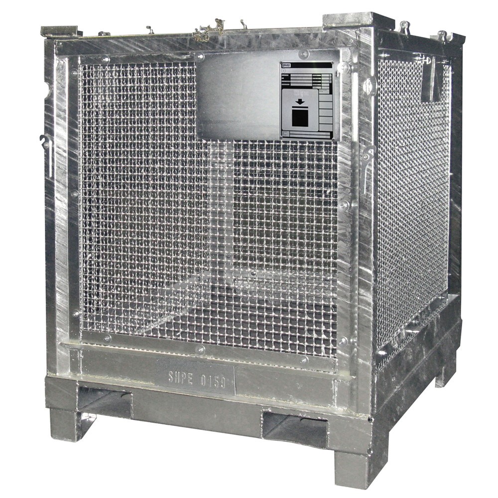 Produktabbildung: Bauer® Spraydosen-Transportbox STB 1000, inkl. Auffangwanne