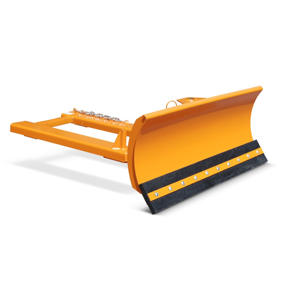 Produktabbildung: Bauer® Stapler-Schneeschieber mit Gummischürfleiste, Schildbreite 1.500 mm