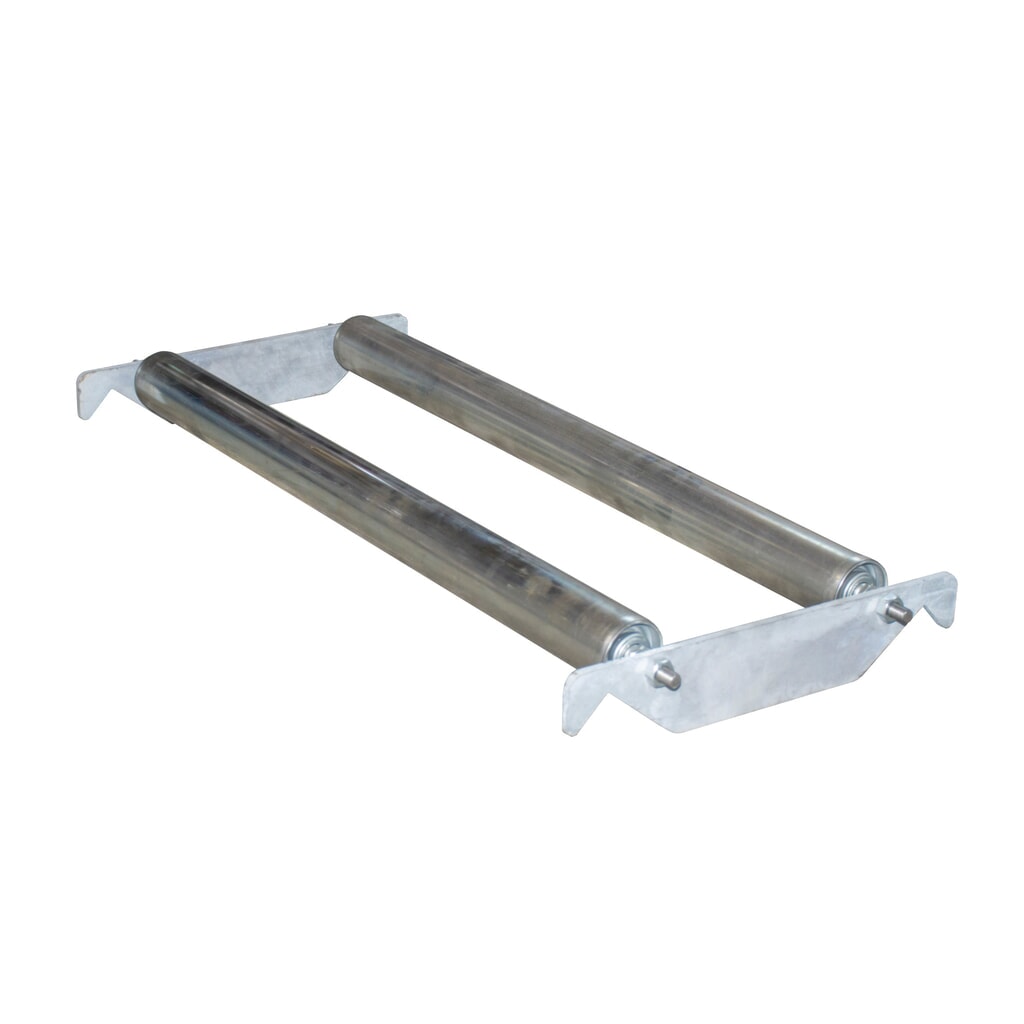 Bauer® Steckbare Rollenauflage, verzinkt Produktabbildung: Bauer® Steckbare Rollenauflage, verzinkt