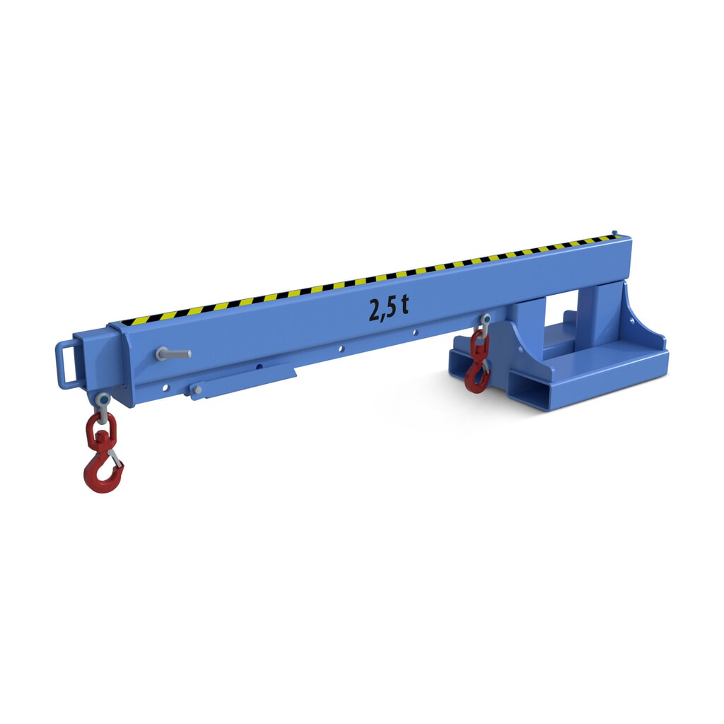 Produktabbildung Nr. 5: Bauer® Kranarm Modell 2, Reichweite bis 3.655 mm, TK bis 2.500 kg, gelborange