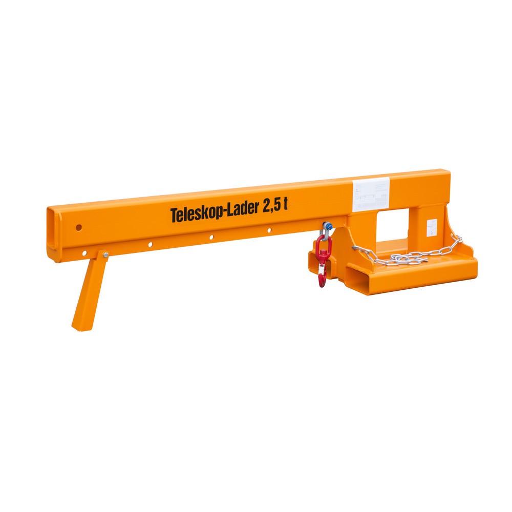 Produktabbildung: Bauer® Teleskoplader Typ KT-K, Reichweite bis 1.870 mm, TK bis 2.500 kg, RAL 2000 gelborange