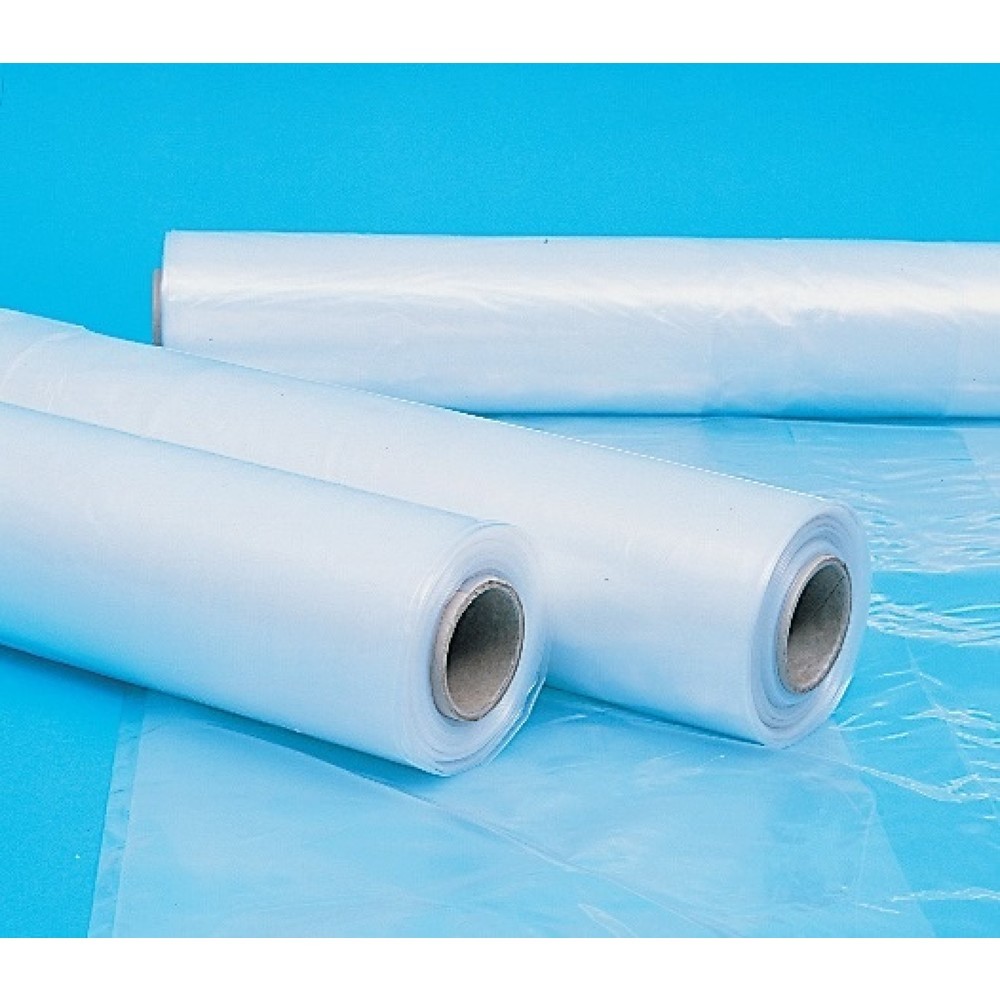 Produktabbildung: Baufolie, Länge 50000 mm Breite 4000 mm, 120 µm, Polyethylen, transparent