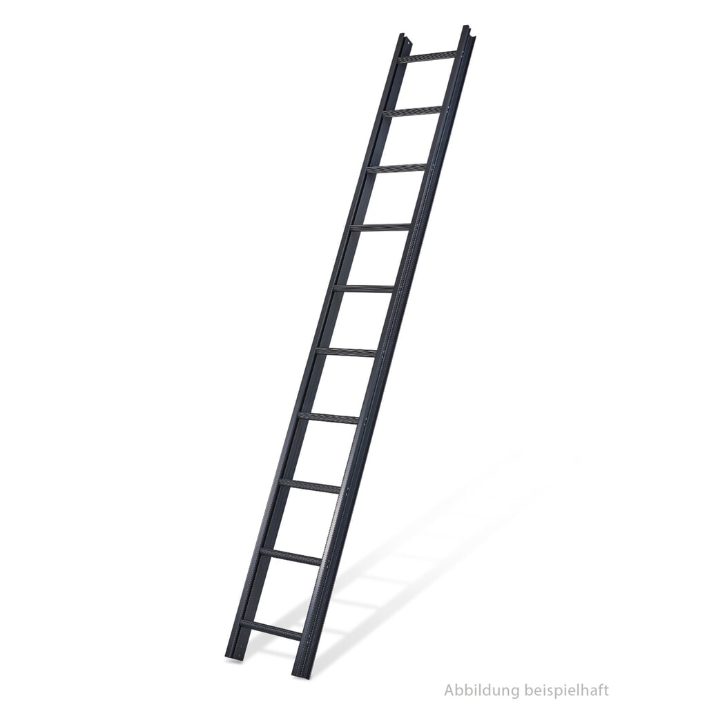 BAVARIA® Dachauflegeleiter 995 anthrazit Produktabbildung: BAVARIA® Dachauflegeleiter 995 anthrazit
