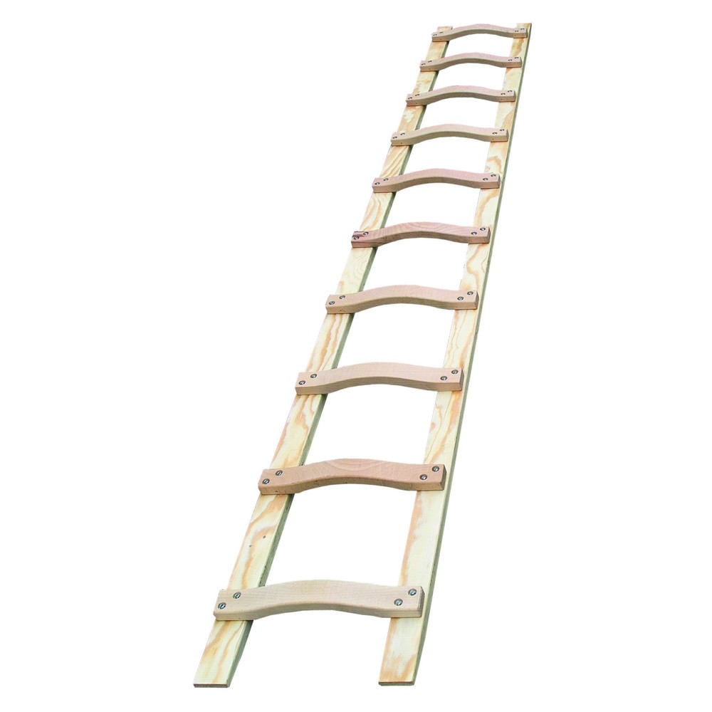 Produktabbildung: BAVARIA® Dachauflegeleiter Holz 595