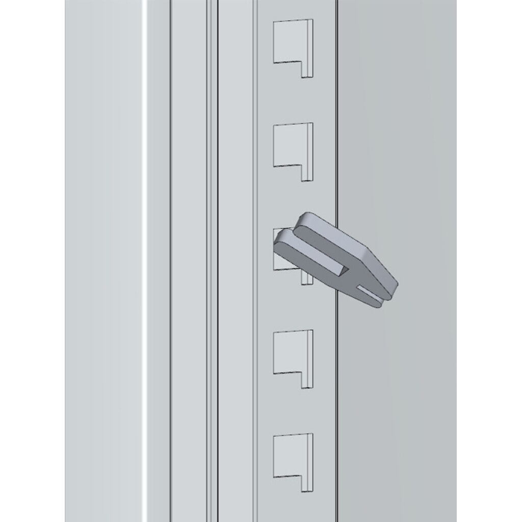 Bedrunka+Hirth Hochschrank für CNC-Werkzeuge mit Aluminiumrollladen, HxBxT 1.950 x 1.000 x 500 mm, Werkzeugeinsatz SK 30 (80 Stück) Produktabbildung Nr. 3: Bedrunka+Hirth Hochschrank für CNC-Werkzeuge mit Aluminiumrollladen, HxBxT 1.950 x 1.000 x 500 mm, Werkzeugeinsatz SK 30 (80 Stück)