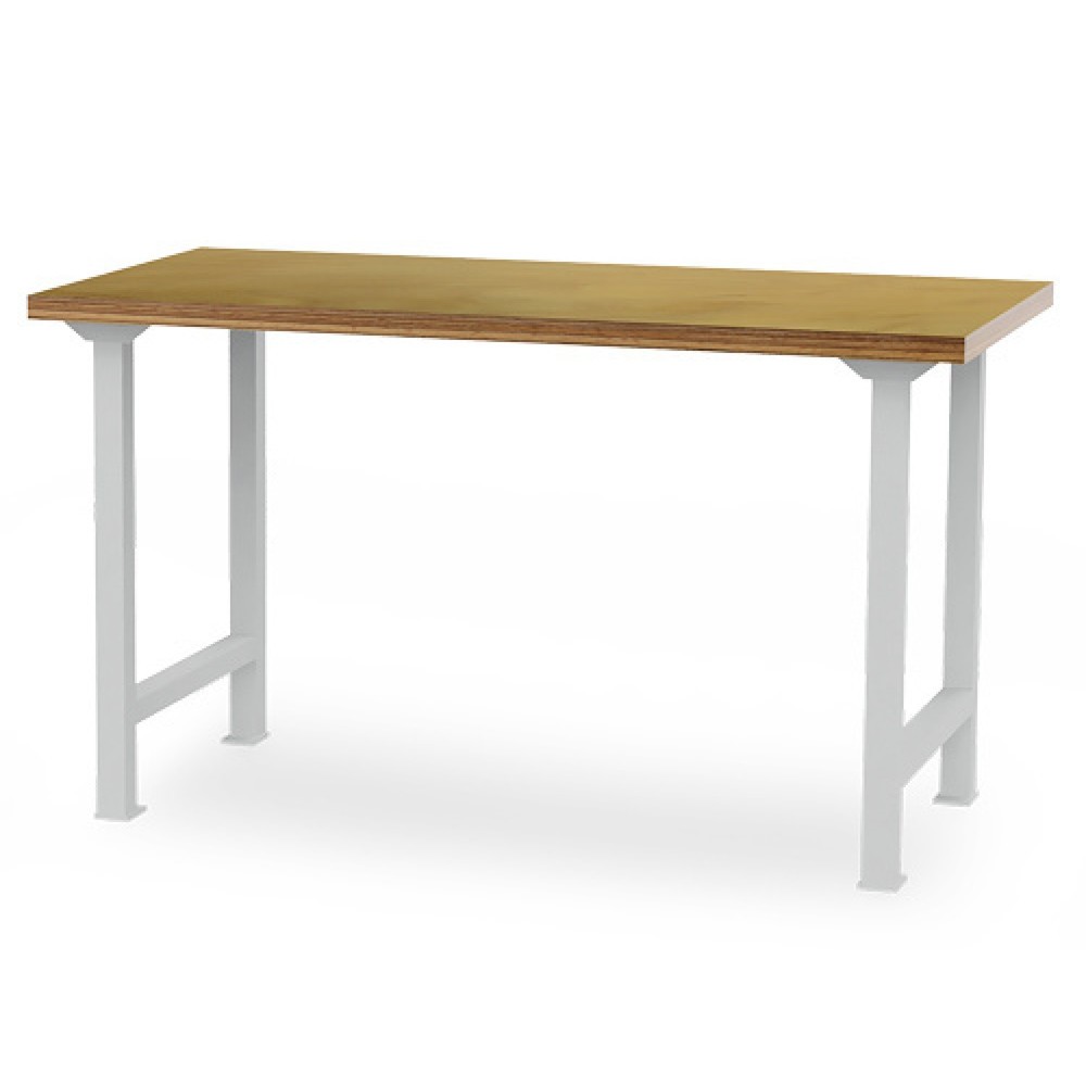 Produktabbildung: Bedrunka+Hirth Reihenwerkbank, HxBxT 859 x 1.500 x 750 mm, lichtgrau