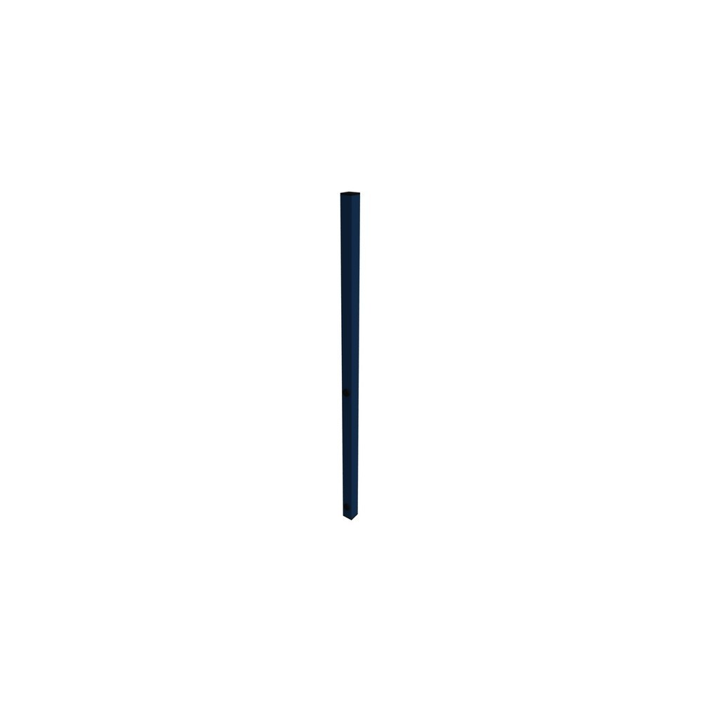 Produktabbildung Nr. 3: 2 kurze Befestigungsholme, HxBxT 1.170 x 40 x 40 mm, 485 mm über der Tischplatte