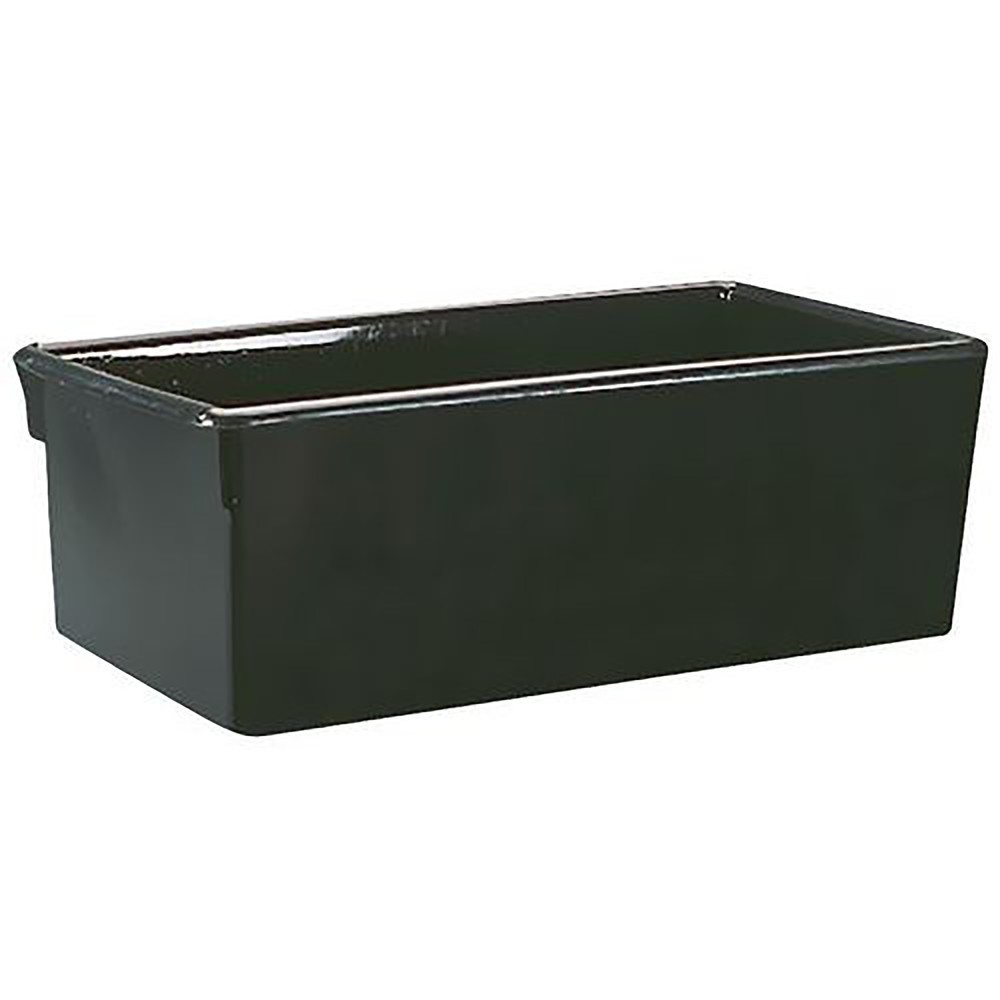 Produktabbildung: Behälter für Kommissionierwagen schwarz (410 x 425 x 140 mm)