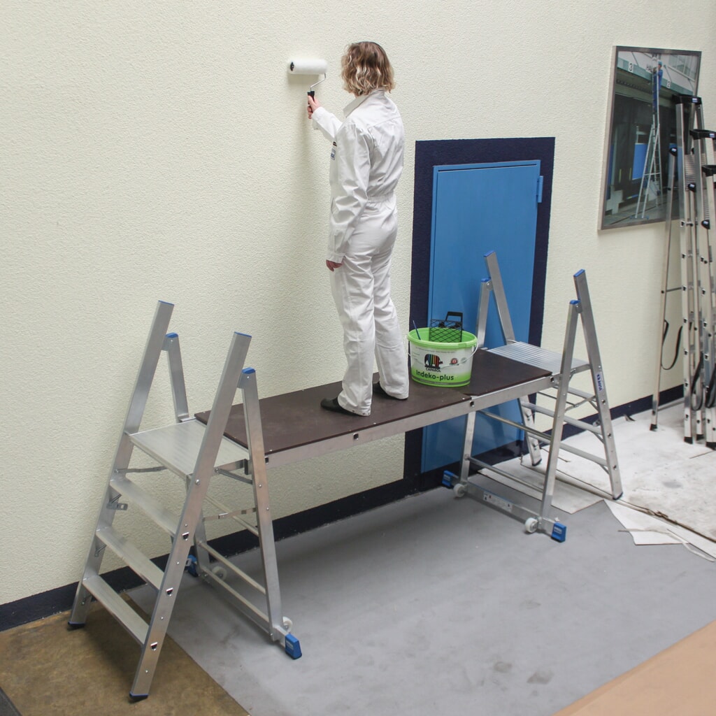 Produktabbildung: Belagbühne für KRAUSE® Tritt Profi, LxB 1.500 x 600 mm