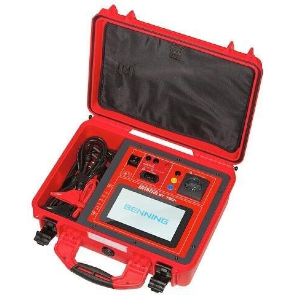 Produktabbildung: BENNING Gerätetester ST 760+ Set, aktive/passive Prüfung/auch Schweißgerät, L405xB330xH165mm