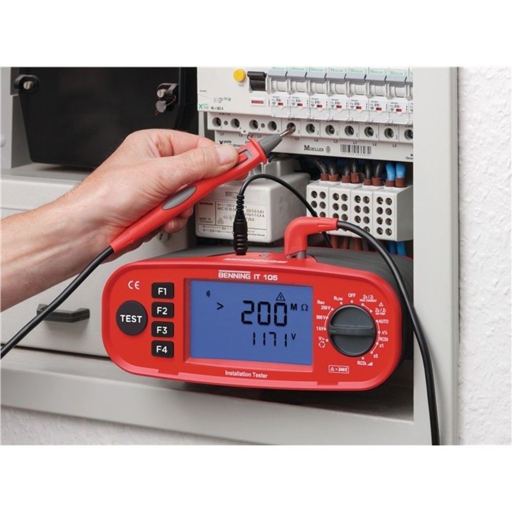 Produktabbildung Nr. 2: BENNING Installationsprüfgerät IT 105 z.Prüfung elektrischer Anlagen