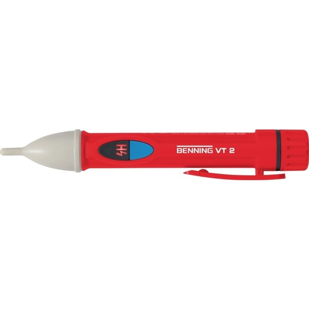 Produktabbildung: BENNING Phasen-/Magnetfeldprüfer VT 2, 1-polig, optisch/akustisch
