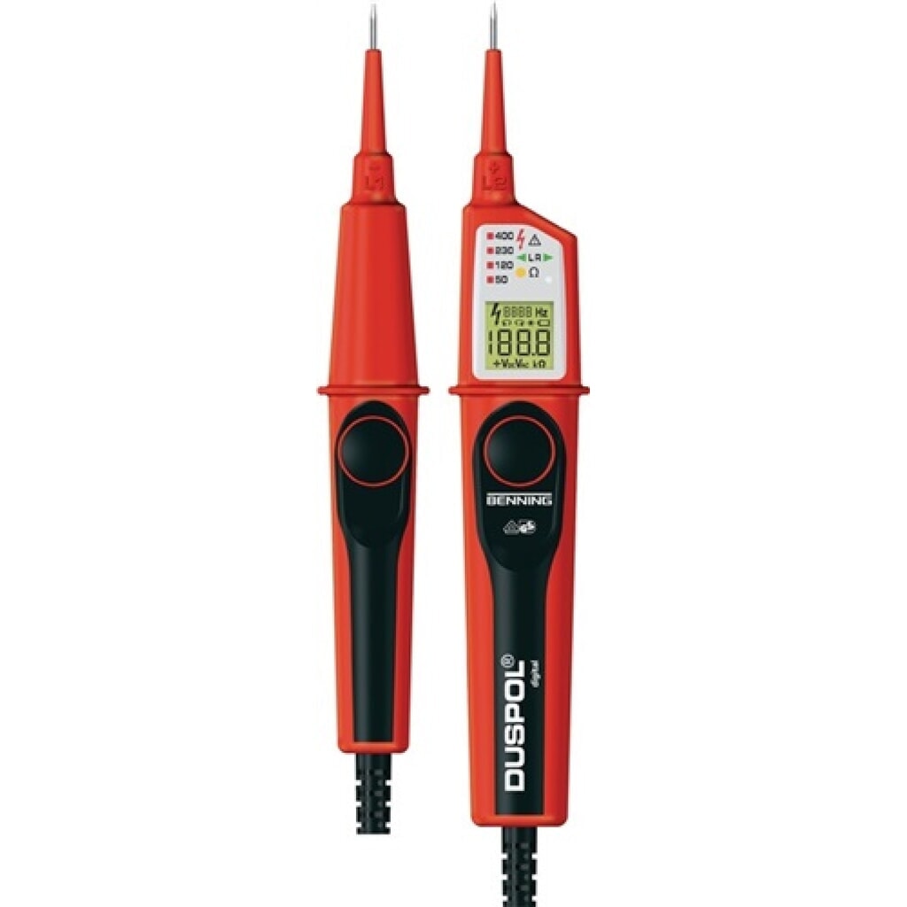 Produktabbildung: Spannungsprüfer 1-1000 V AC/1-1200 V DC 2polig Last zuschaltbar DUSPOL digital