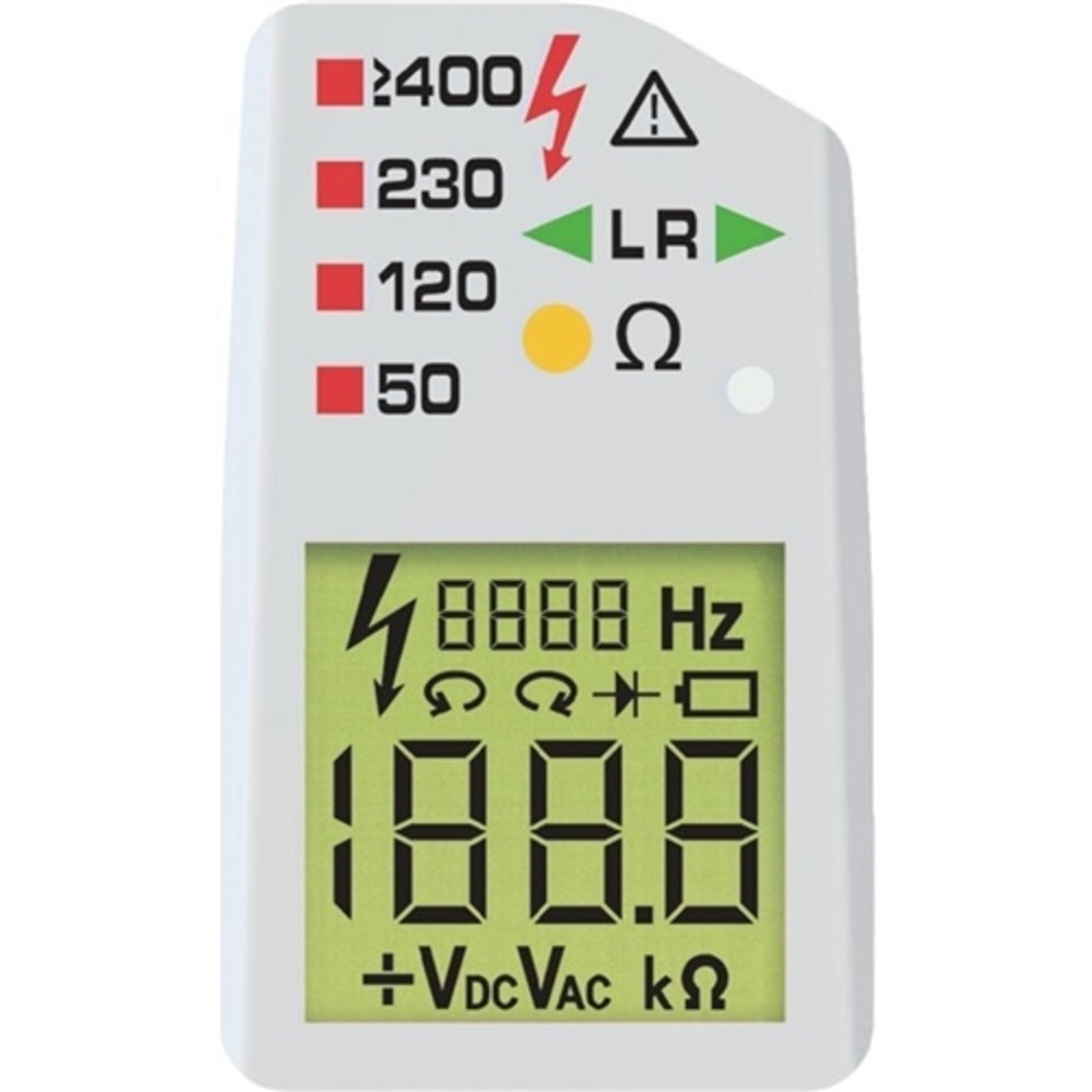 Produktabbildung Nr. 2: Spannungsprüfer 1-1000 V AC/1-1200 V DC 2polig Last zuschaltbar DUSPOL digital