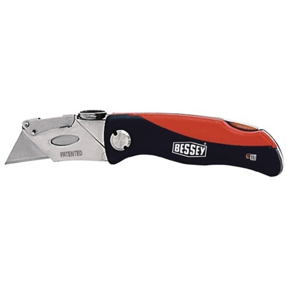 Produktabbildung: Universalmesser Gesamt-L.160mm Klingen-L.28mm klappbar BESSEY