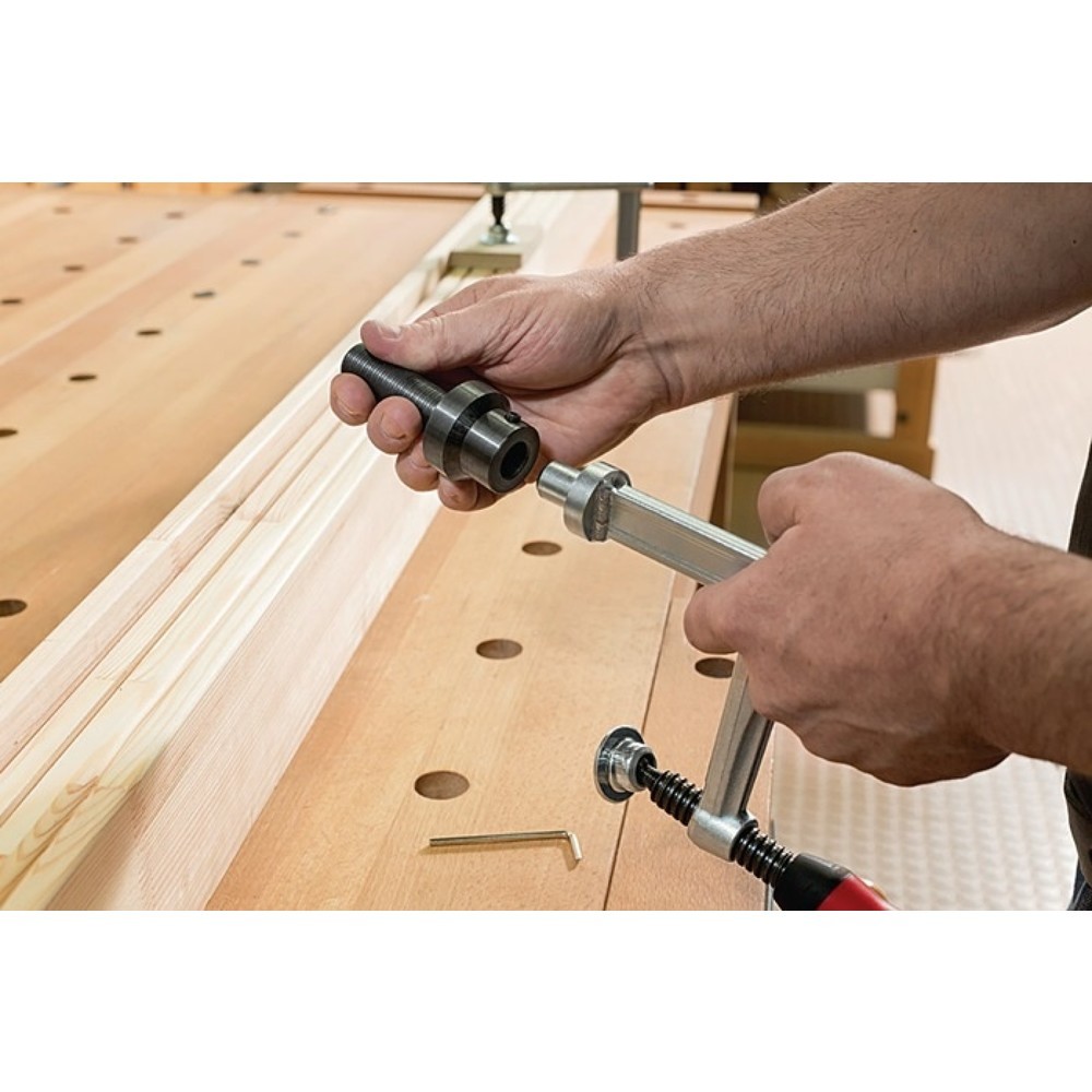 Produktabbildung Nr. 3: Bessey Werkbank-Adapter, für Bohr-Durchmesser 16 mm passend zu 30 mm