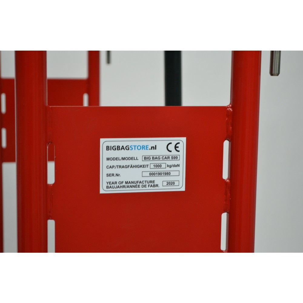 Produktabbildung Nr. 9: Big Bag Car® Transportwagen mit Traglast 1.000 kg