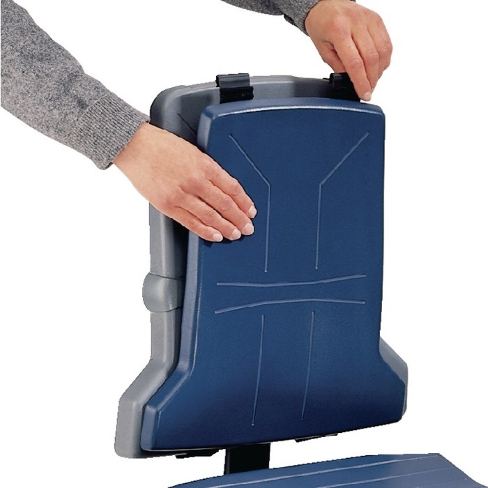Produktabbildung: bimos  Polster Sintec, für Sitz/Lehne, Integralschaumpolster dunkelblau, passend für Arbeitsdrehstuhl