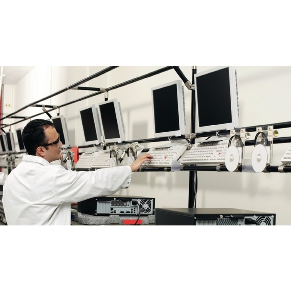 Produktabbildung Nr. 4: bimos Stehhilfe, Sitzhöhenverstellung 620-850 mm, Integralschaum, Aluminium silber