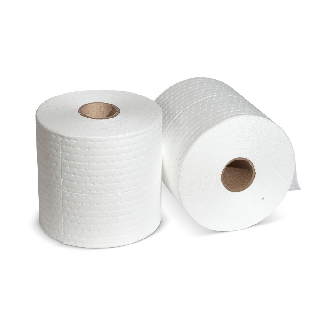 Produktabbildung: Bindevlies Economy für Öl, Light, Rolle, LxB 45 m x 380 mm, 2 Stk/VE