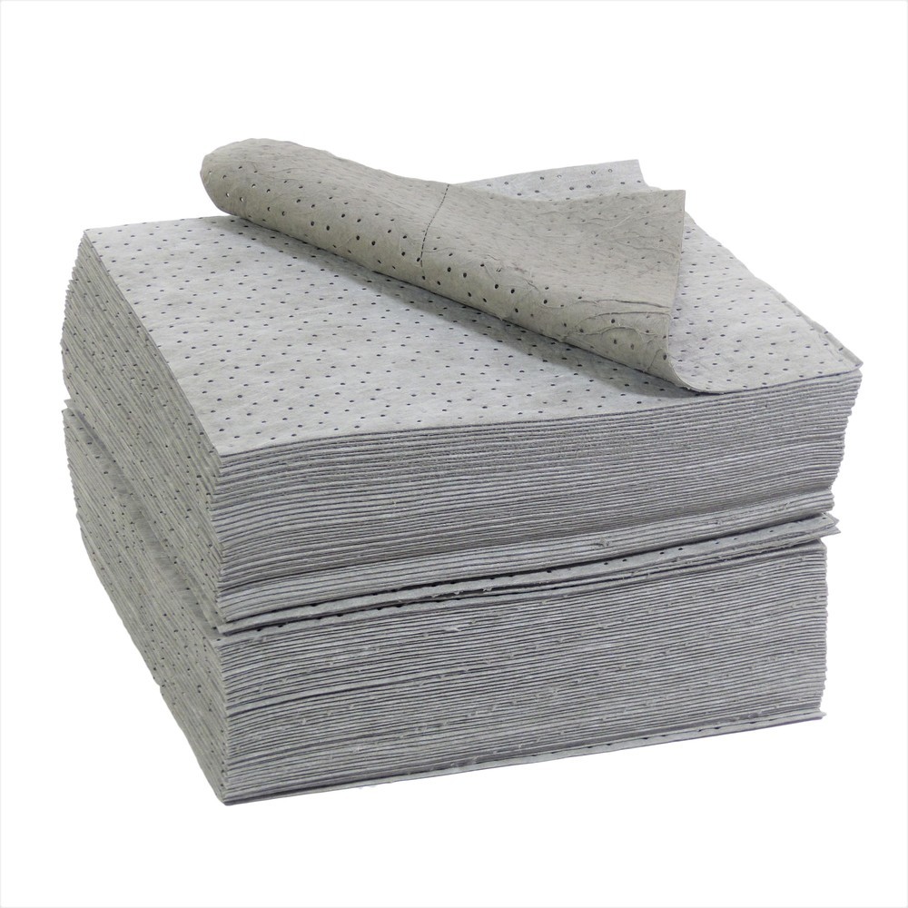 Produktabbildung: Bindevlies SM Heavyweight, 100 Tücher, 2-lagig, LxB 400 x 500 mm, Universal, grau, 100 Stk/VE