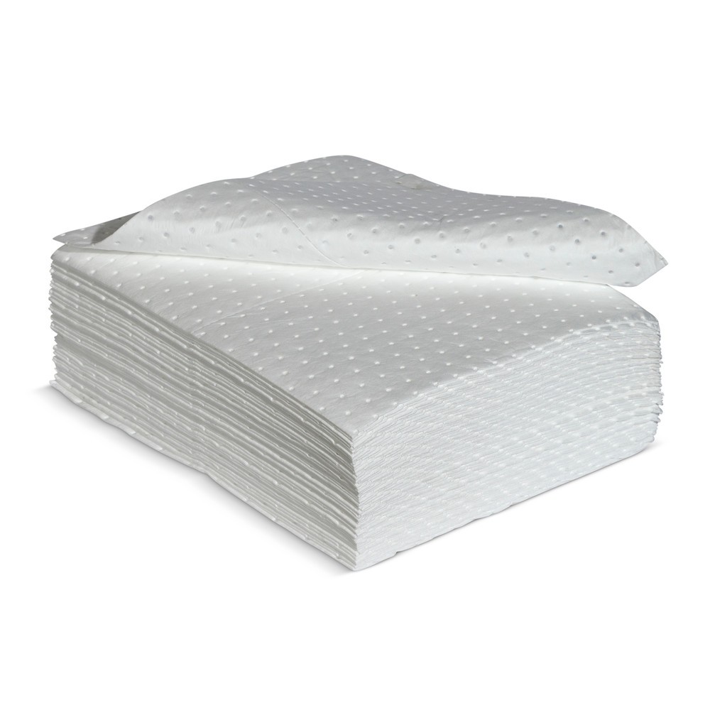 Produktabbildung: Bindevlies Universal Economy PLUS für Öl, Light, Matte, 40 x 50 cm, 100 Stück
