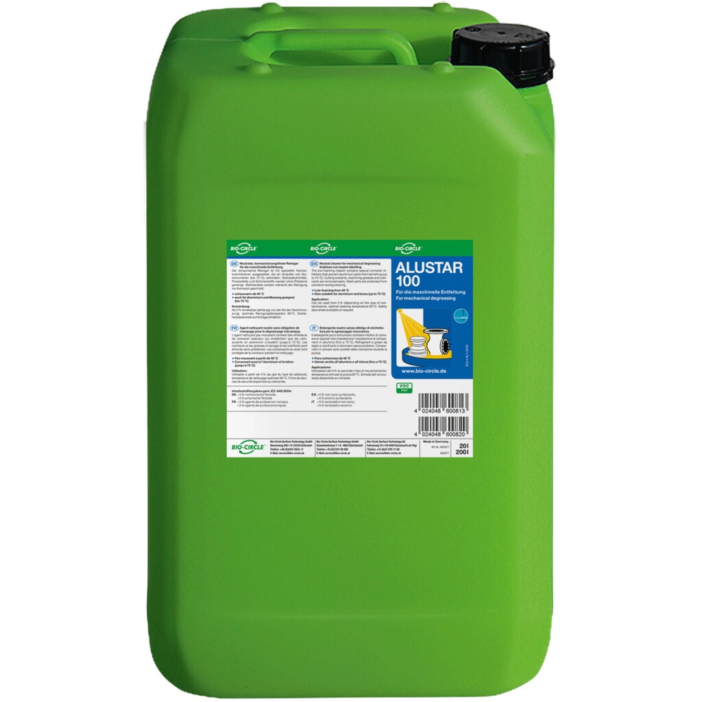 BIO-CIRCLE ALUSTAR 100, 20-l-Kanister Produktabbildung: BIO-CIRCLE ALUSTAR 100, 20-l-Kanister