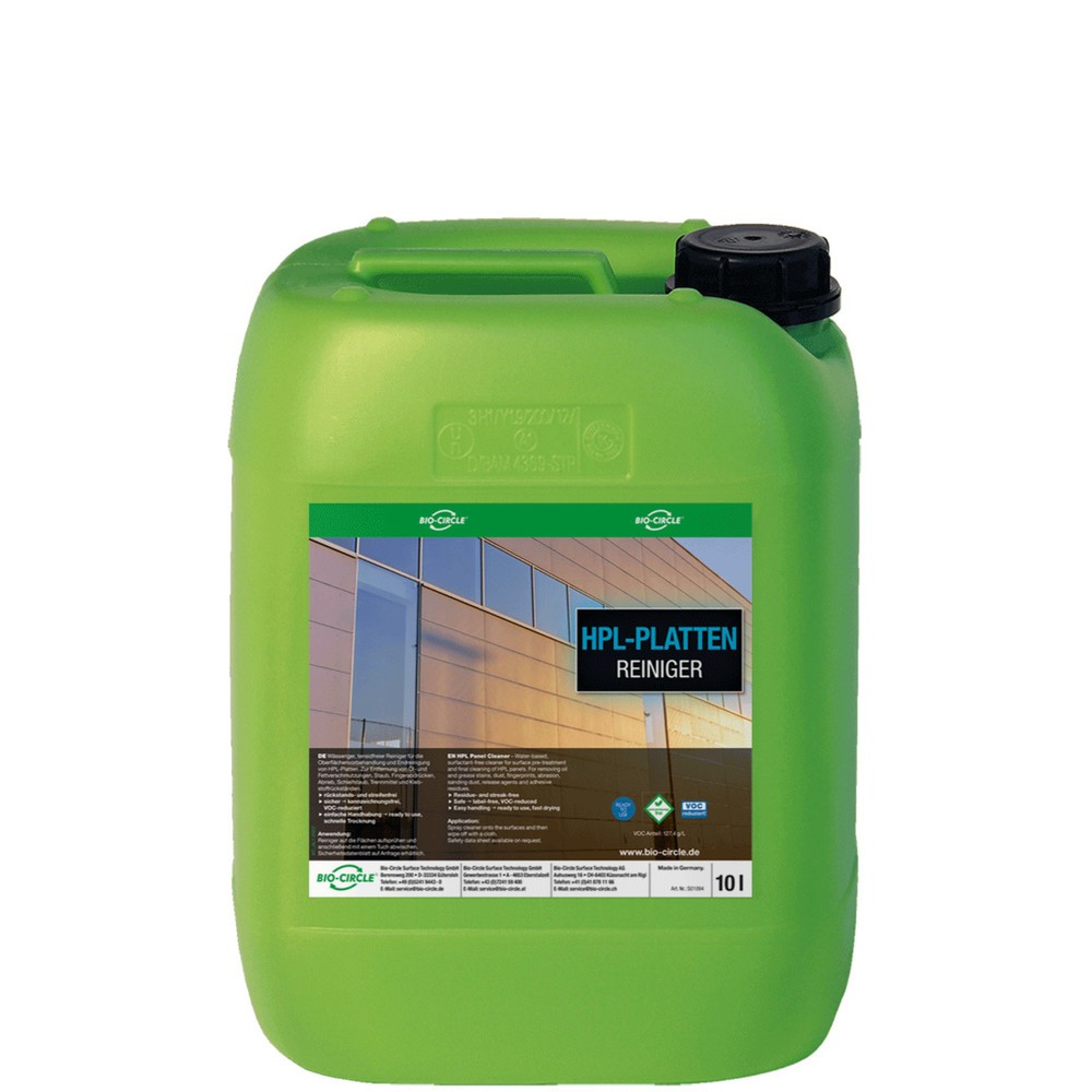 Produktabbildung: BIO-CIRCLE HPL-Platten-Reiniger, 5-l-Kanister