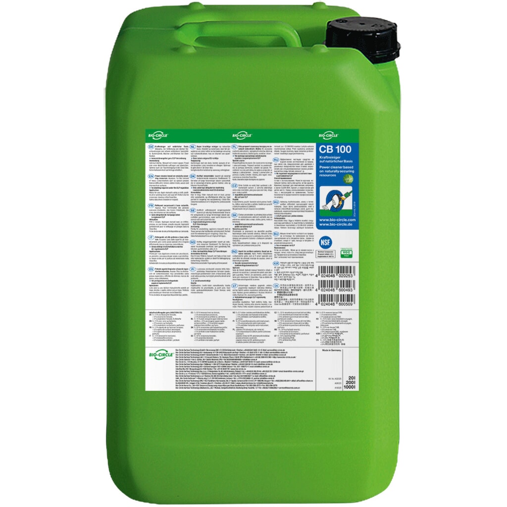 Produktabbildung: BIO-CIRCLE Kaltreiniger-Alternative CB 100, 20-l-Kanister