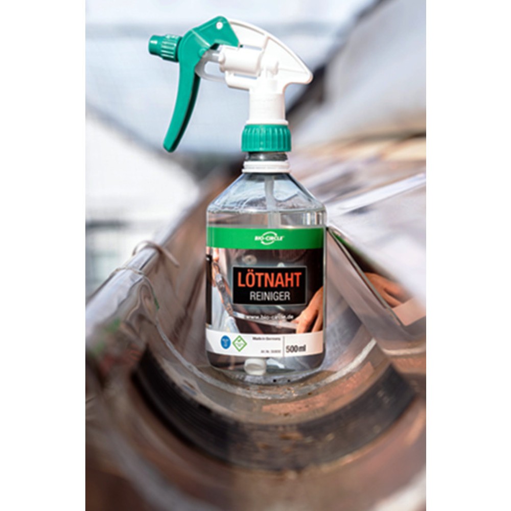 Produktabbildung Nr. 2: BIO-CIRCLE Lötnahtreiniger, 20x 500-ml-Handsprayflasche, inkl. 10x Sprühkopf