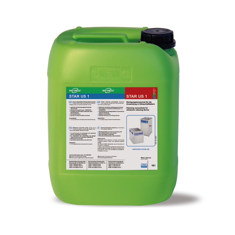 Produktabbildung: BIO-CIRCLE Saurer Reiniger US STAR 1, 5 Liter