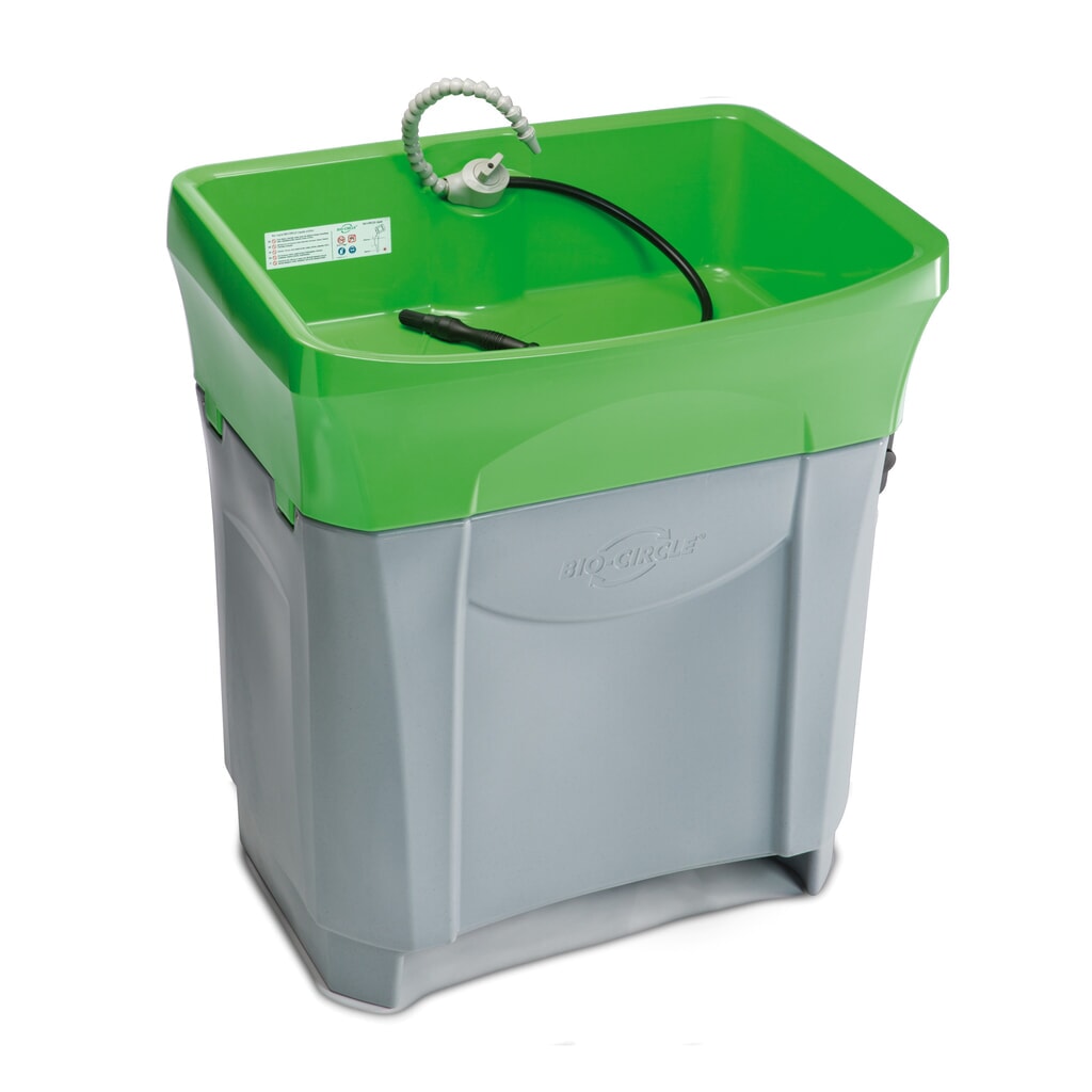 BIO-CIRCLE Reinigungstisch maxi, HxBxT 1.090 x 980 x 980 mm Produktabbildung: BIO-CIRCLE Reinigungstisch maxi, HxBxT 1.090 x 980 x 980 mm