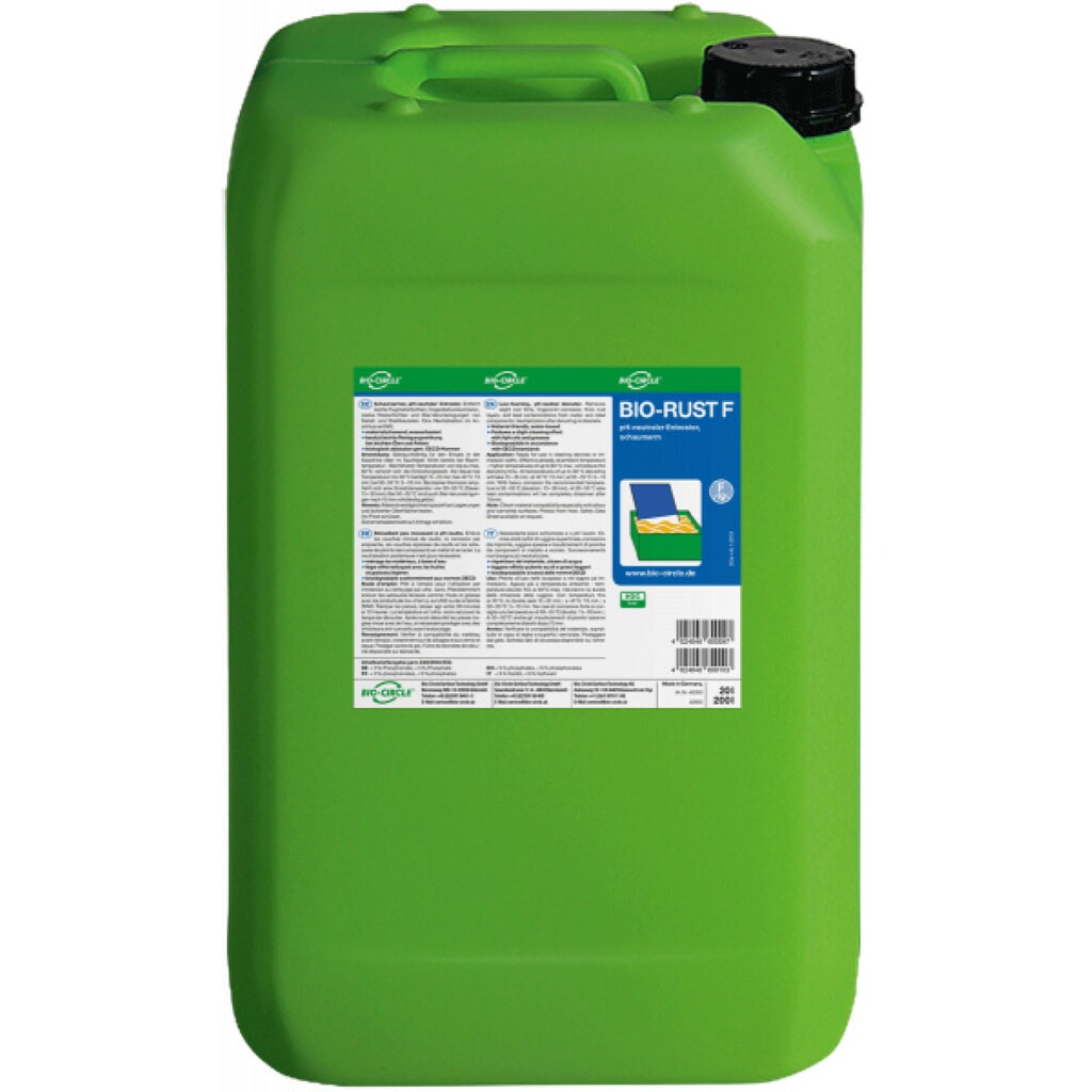 BIO-CIRCLE Rostentferner BIO-RUST F, 20-l-Kanister Produktabbildung: BIO-CIRCLE Rostentferner BIO-RUST F, 20-l-Kanister