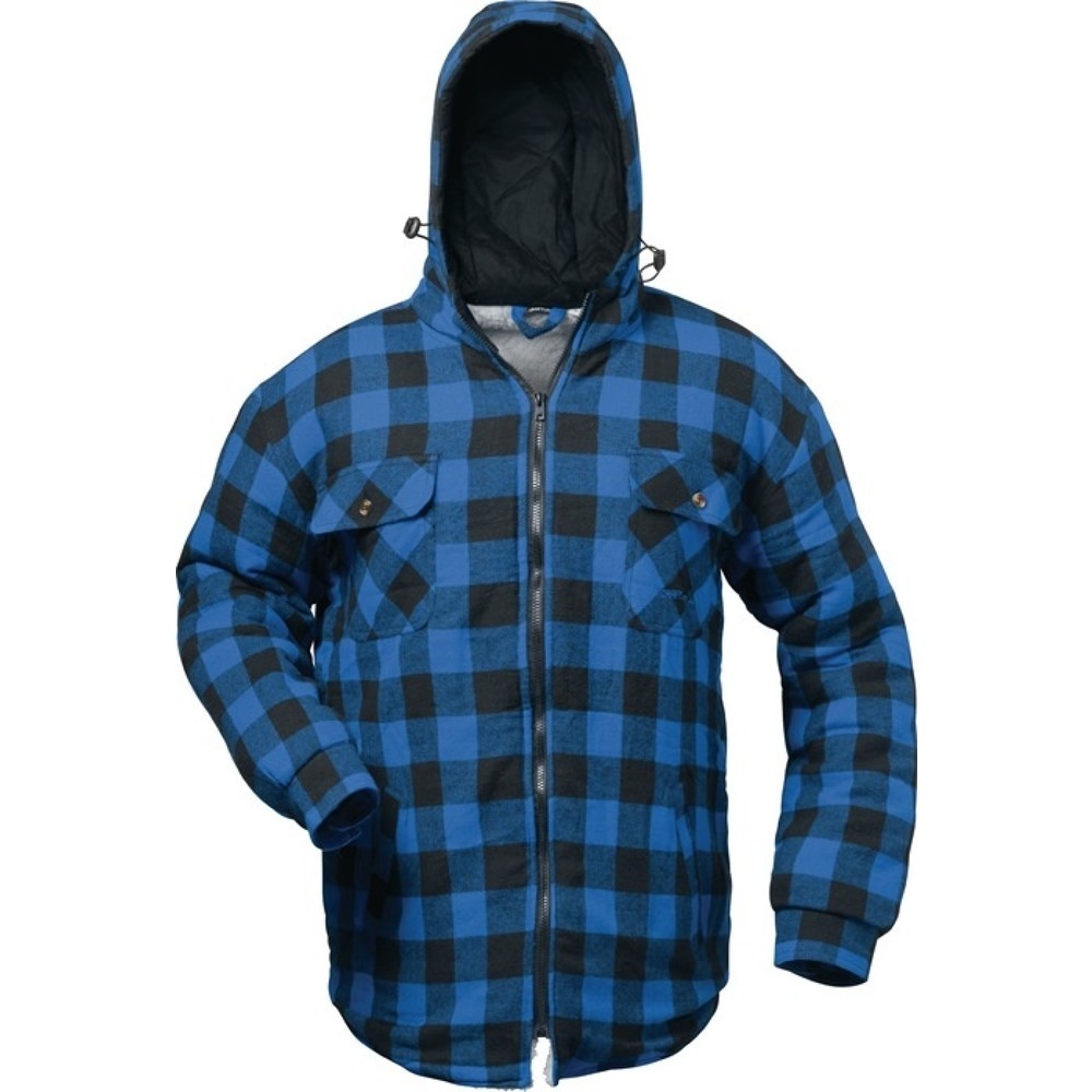 Produktabbildung: CRAFTLAND Thermohemd Alberta Gr.M blau/schwarz