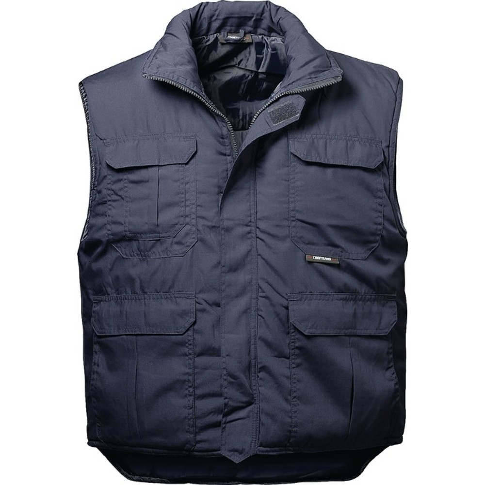 Produktabbildung: CRAFTLAND Truckerweste Undeloh Gr.XL 58/60 blau