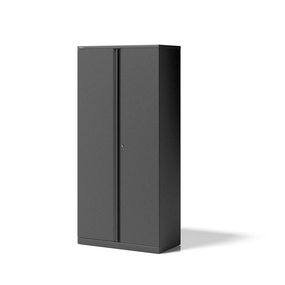 Produktabbildung: BISLEY Flügeltürenschrank Essentials, 5 OH, Breite 914 mm, anthrazit