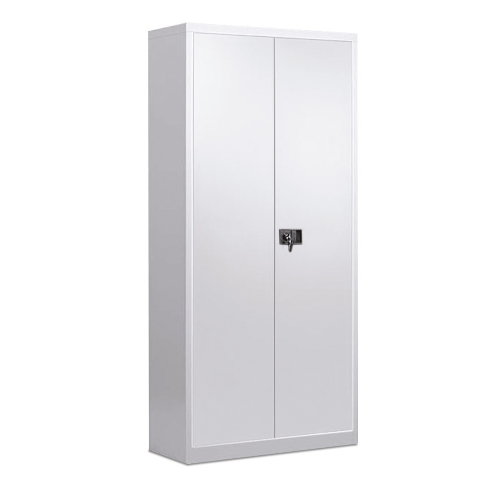Produktabbildung Nr. 2: BISLEY Flügeltürschrank, HxBxT 1.950 x 914 x 500 mm, lichtgrau, Böden verzinkt