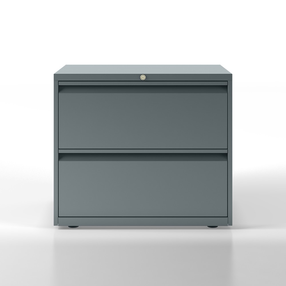 Produktabbildung Nr. 1: BISLEY Hängeregisterschrank Essentials, 2 Schubladen, lichtgrau