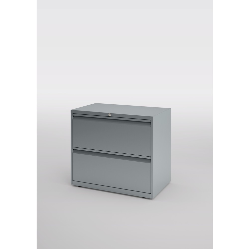 Produktabbildung Nr. 3: BISLEY Hängeregisterschrank Essentials, 2 Schubladen, silber