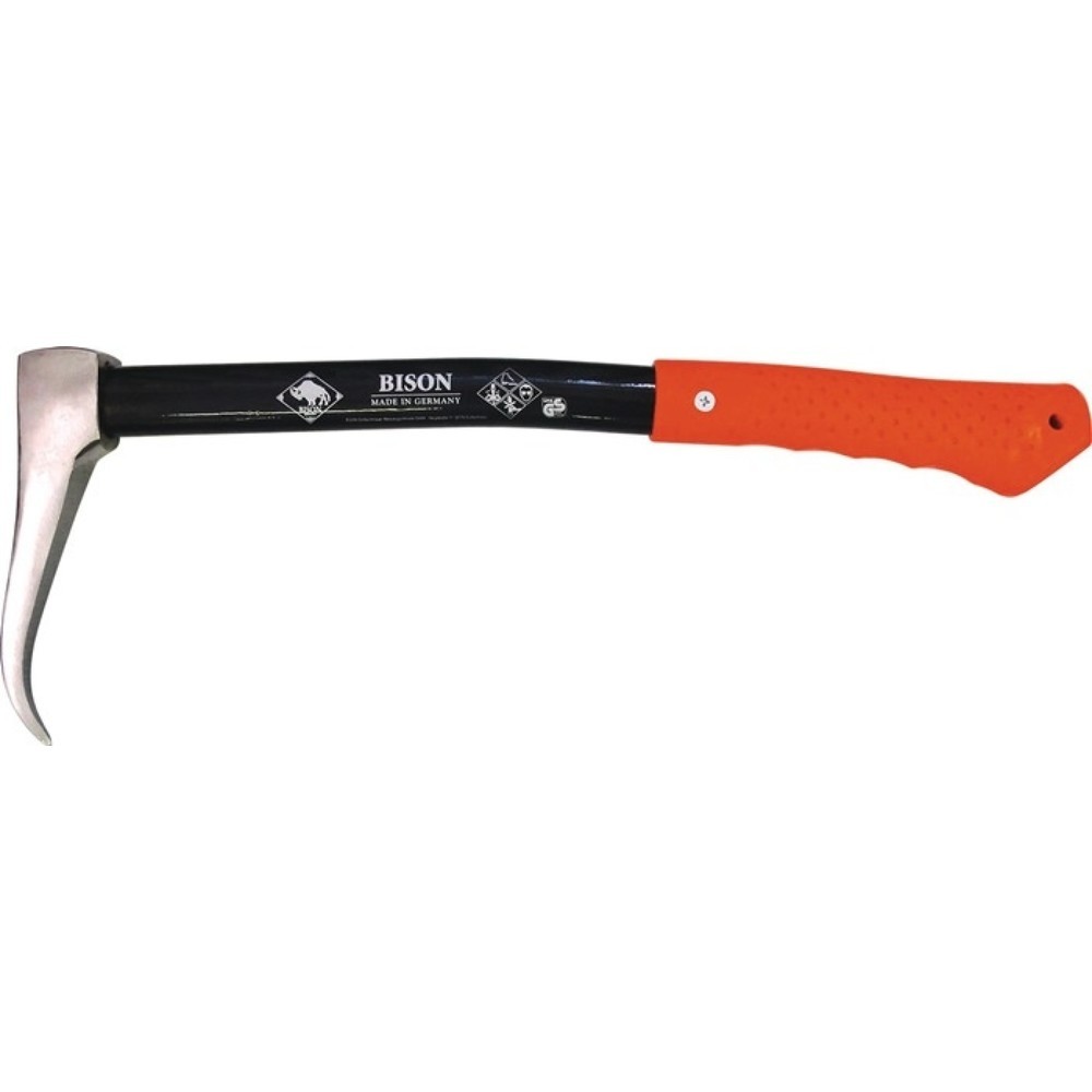 Produktabbildung: BISON Handsapie Profiline, 400 g, Stiellänge 450 mm, mit Stahlrohrstiel
