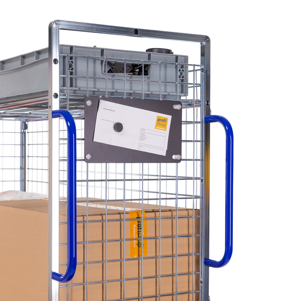 Blechtafel für Ameise® Kommissionierwagen AK, beschreibbar Produktabbildung: Blechtafel für Ameise® Kommissionierwagen AK, beschreibbar
