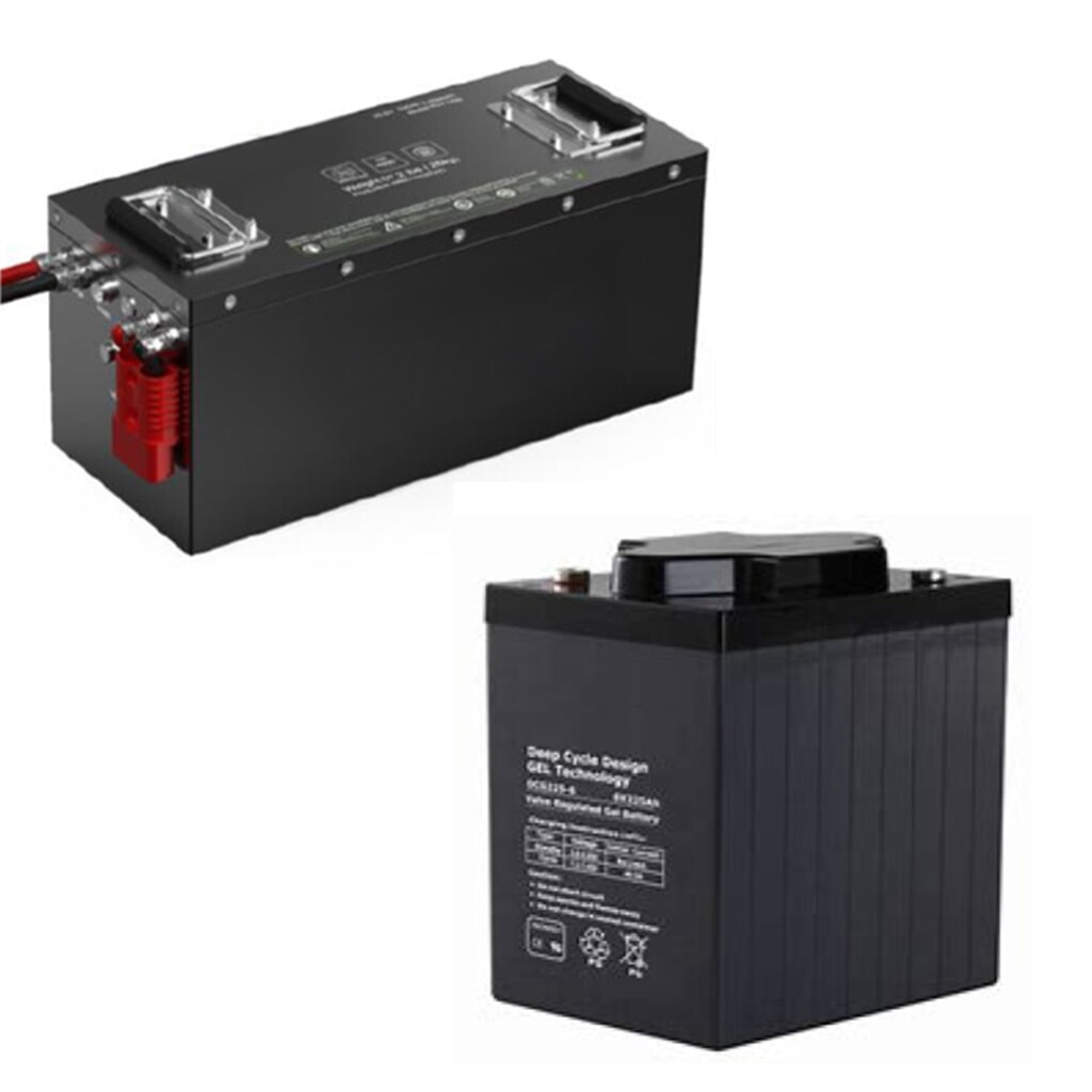 Produktabbildung: Bleigel-Ersatzbatterie für Bravi® Platforms Kommissionier-Personenlift Sprint und Sprint TL