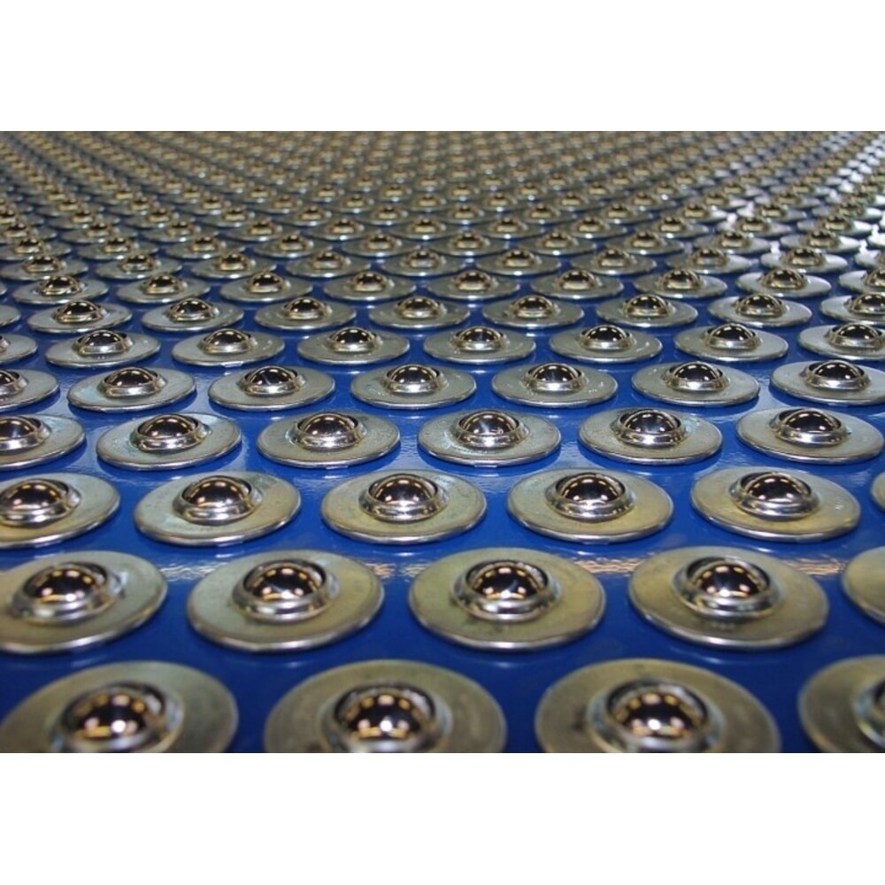 Produktabbildung Nr. 3: BLUME Kugelrollen-Tisch U-Profil, Ø 15 mm, LxB 1.000 x 500 mm, Teilung 50 mm