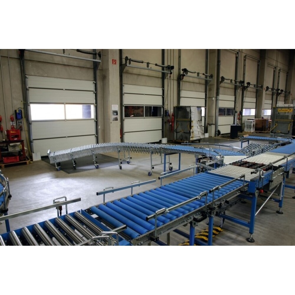 Produktabbildung Nr. 2: BLUME Scheren-Rollenbahn , Stahlrollenrollen, Bahnbreite, 300 mm, Länge, 1,9 - 4,4 m