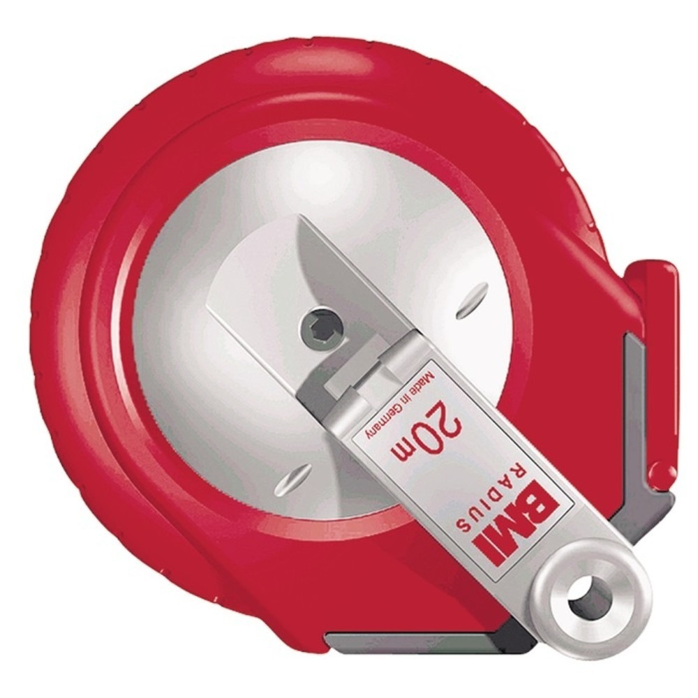 Produktabbildung: BMI Kapselbandmaß RADIUS L.10m Band-B.13mm Acm EG II Ku.gelb Glasfaser