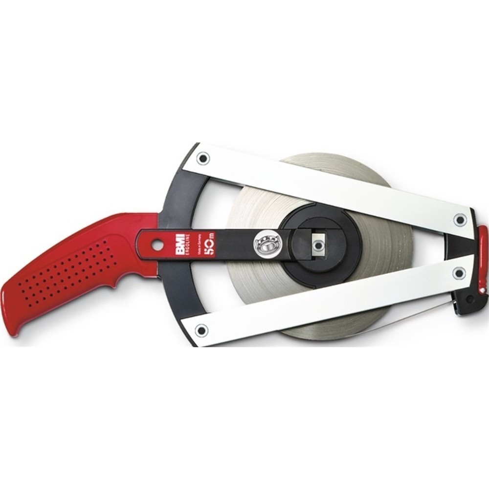 Produktabbildung: BMI Rahmenbandmaß ERGOLINE L.30m Band-B.13mm Bcm EG II Alu.gelb Glasfaser