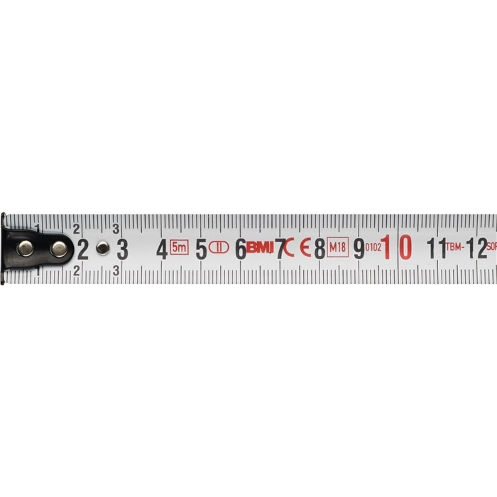 BMI Taschenrollbandmaß chrom L.3m B.16mm mm/cm EG II Ku.Automatic Produktabbildung Nr. 2: BMI Taschenrollbandmaß chrom L.3m B.16mm mm/cm EG II Ku.Automatic