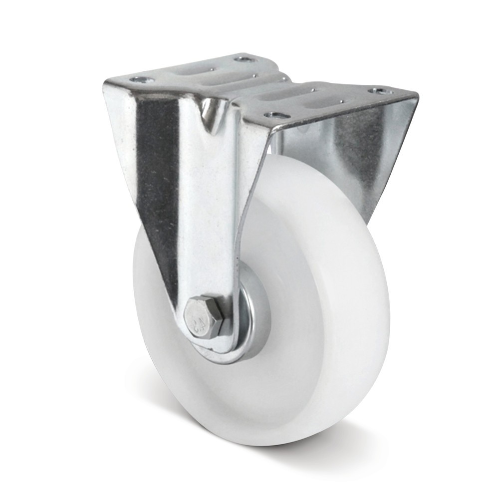 Produktabbildung: Bockrolle PP Basic, spurlos, Ø x Breite 80 x 34 mm, TK 80 kg