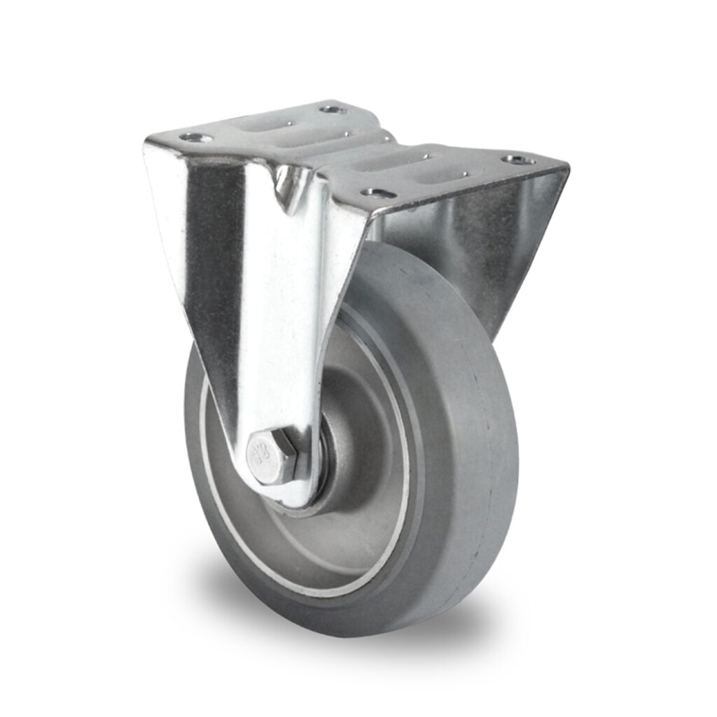 Bockrolle ø 100 mm Serie AAE2 Doppelkugellager Produktabbildung: Bockrolle ø 100 mm Serie AAE2 Doppelkugellager
