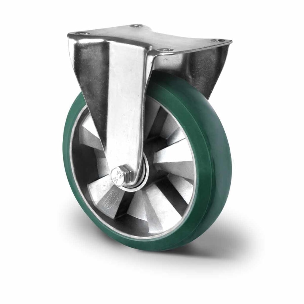 Bockrolle ø 125 mm Serie BAX7 Doppelkugellager Produktabbildung: Bockrolle ø 125 mm Serie BAX7 Doppelkugellager